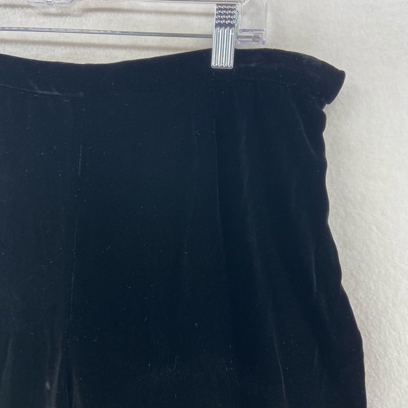 Giorgio Armani Black Velvet Pants Size 46‎ US XL - Picture 3 of 7